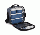 Bolsa térmica portaalimentos con herméticos incluidos Urban Food Casual Denim Blue Tatay