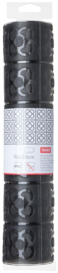 Alfombra Baño 96x36 BCN Gris Antracita