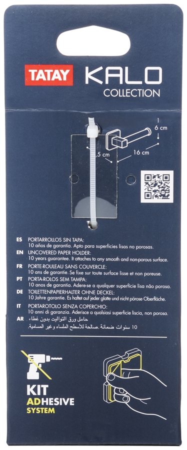 Portarrollos sin tapa KALO