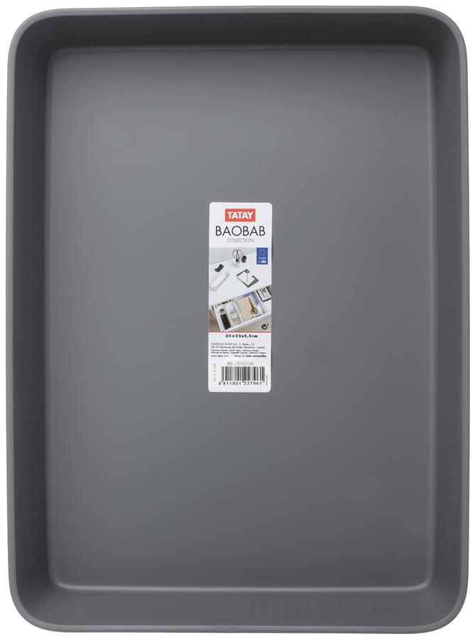 Organizador A4 Tatay - Baobab - gris antracita