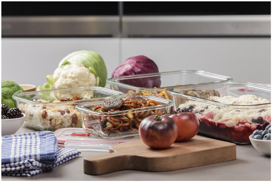 Hermético Tatay Cook & eat cristal 0,37 l