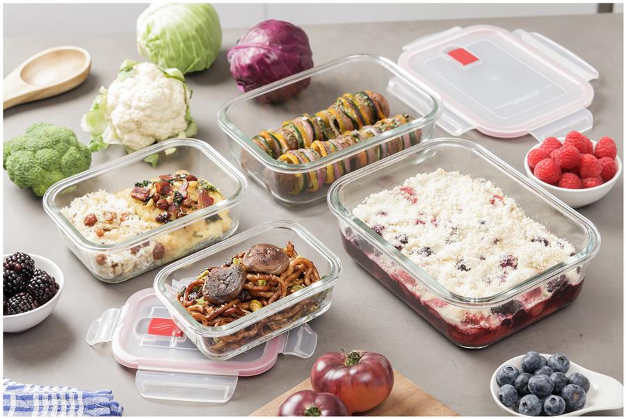 Hermético Tatay Cook & eat cristal 0,37 l