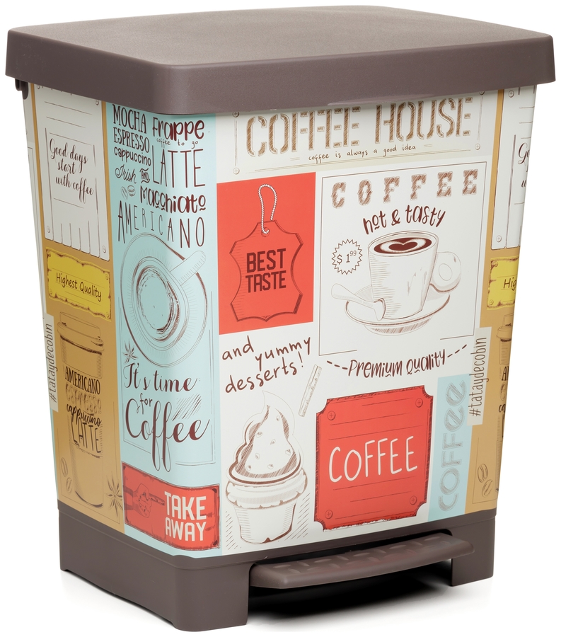 Cubo Pedal Cubik Deco - Vintage