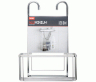 Cestillo con Colgador ALUMINIUM monomando