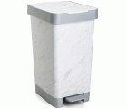 Cubo pedal 25 L SMART DECO - MARBLE