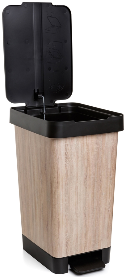 Cubo pedal 25 L SMART DECO - WOOD