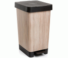 Cubo pedal 25 L SMART DECO - WOOD
