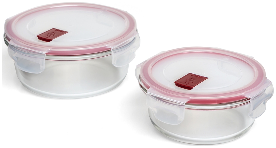 Hermético Cook & Eat Vidrio Redondo 0,6L