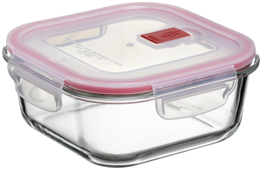 Hermético Cook & Eat Vidrio Cuadrado 0,8L