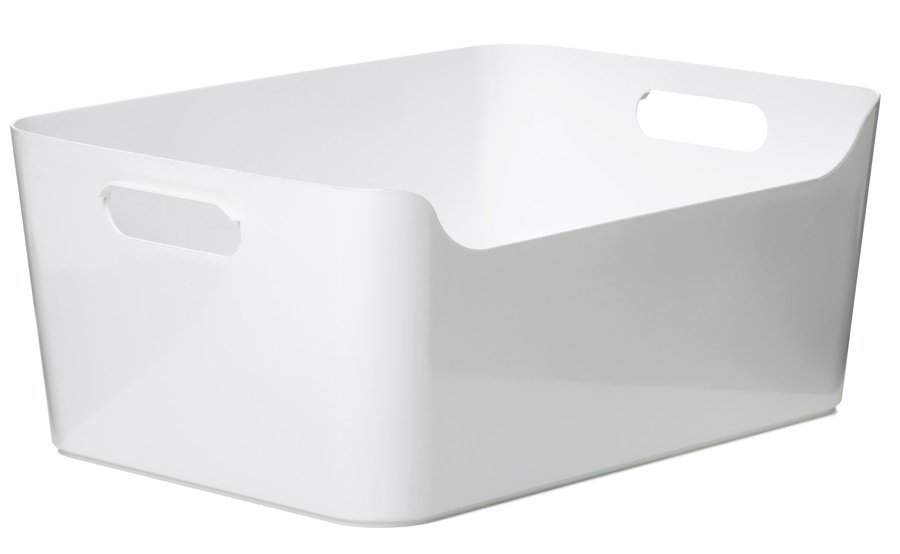 CESTA 10L  BASIC -  BLANCO