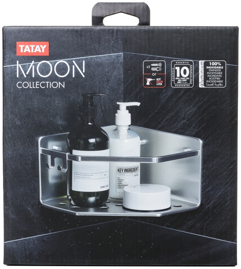 Cestillo rinconero Moon 20x20x12