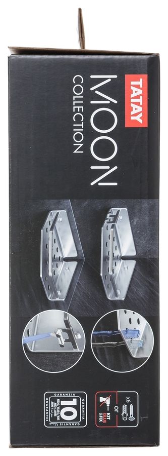 Cestillo rinconero Moon 20x20x5,5  pack 2 unidades