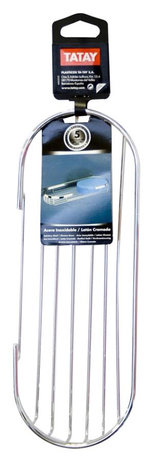 Cestillo ovalado krom 300x110x40 Tatay - CROMADO