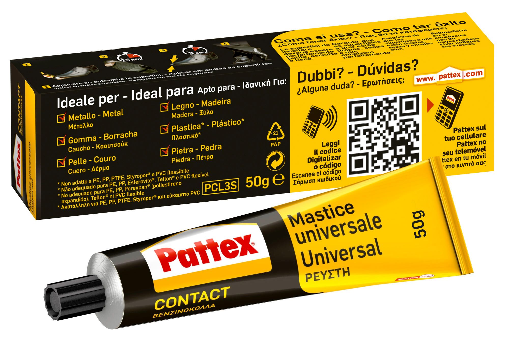 Pattex Cola De Contacto Dispenser 50 gr