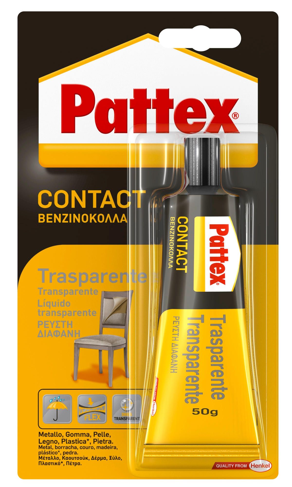 Pattex Transp. Bl 50 gr