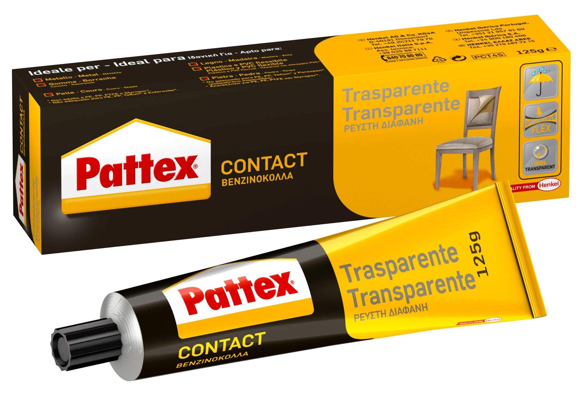 Pattex Transp. Dispenser 125 gr