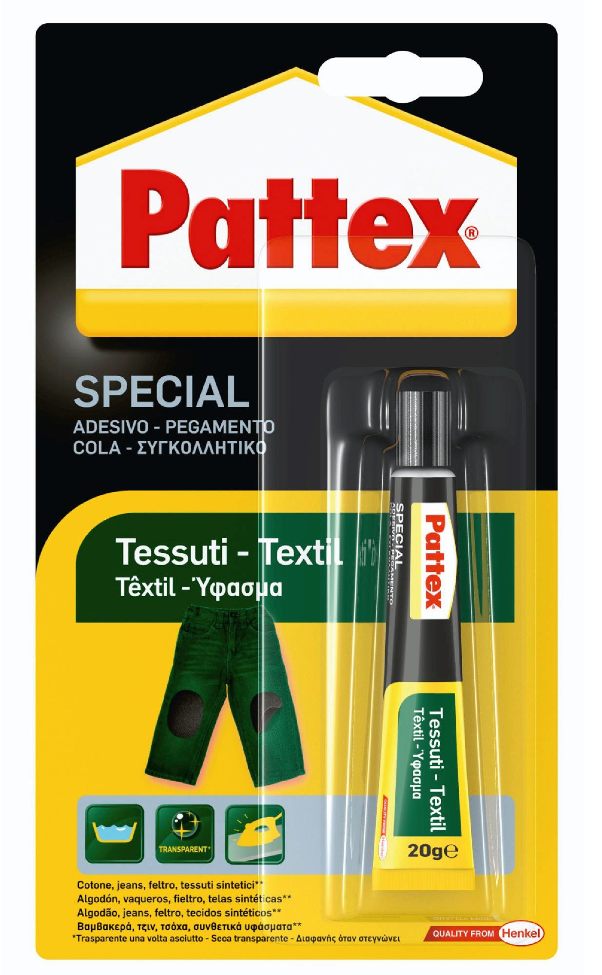 Pattex Especial Textil Bl 20 gr
