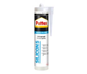 Silicon 5 Universal Cart. 280 ml - Blanco