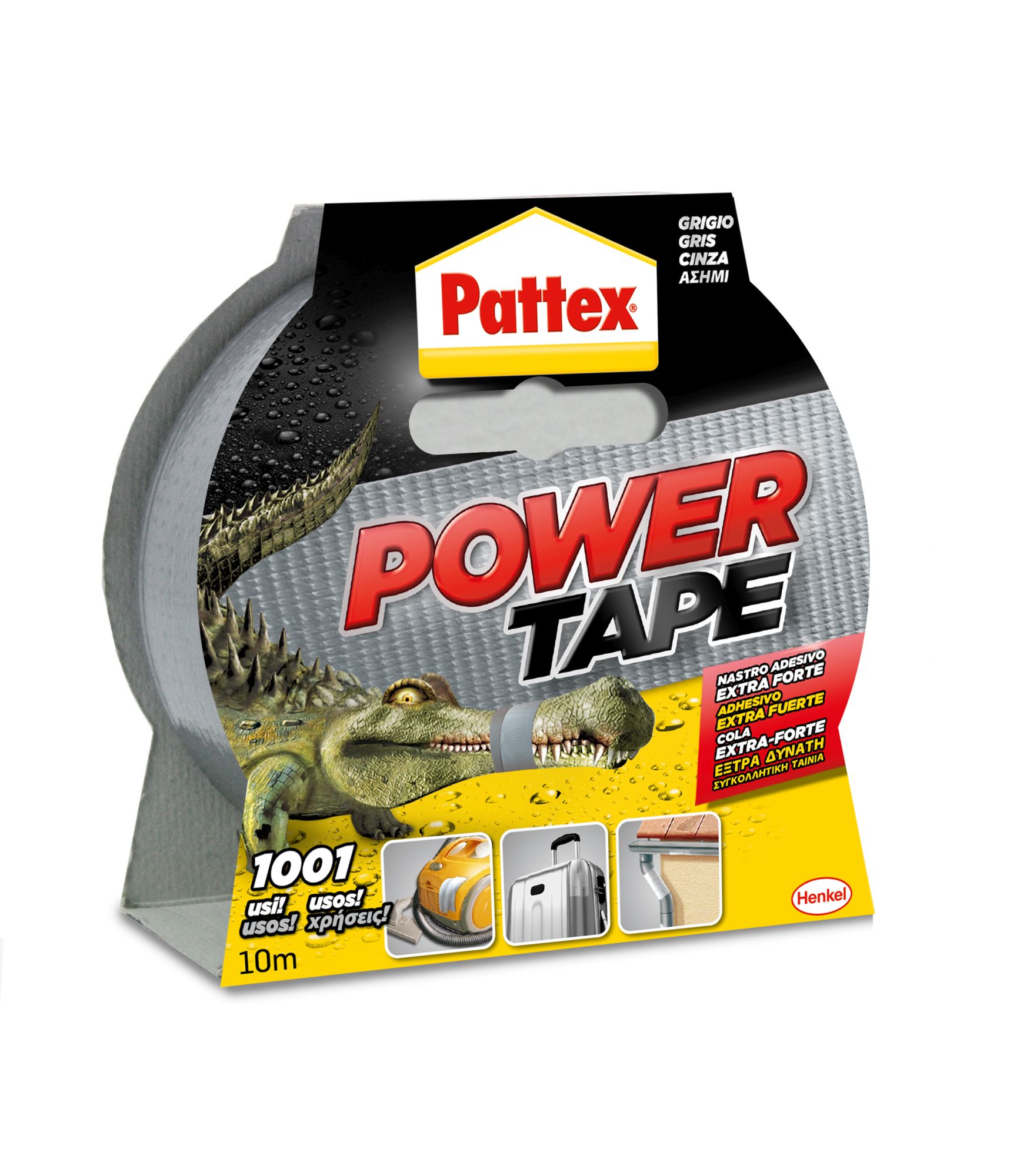 Pattex Power Tape 50x10 m. Gris