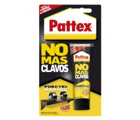 Adhesivo montaje no más clavos HighTack Pattex 142 gr transparente