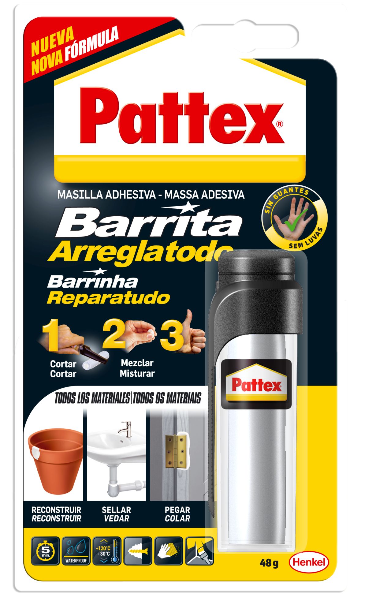 Pattex Barrita Arreglatodo  Bl 48 gr