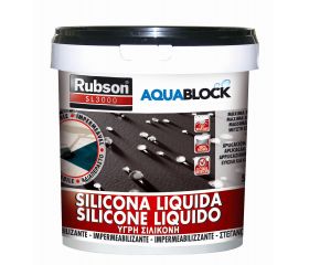 Silicona Líquida AquaBlock  5Kg Negra