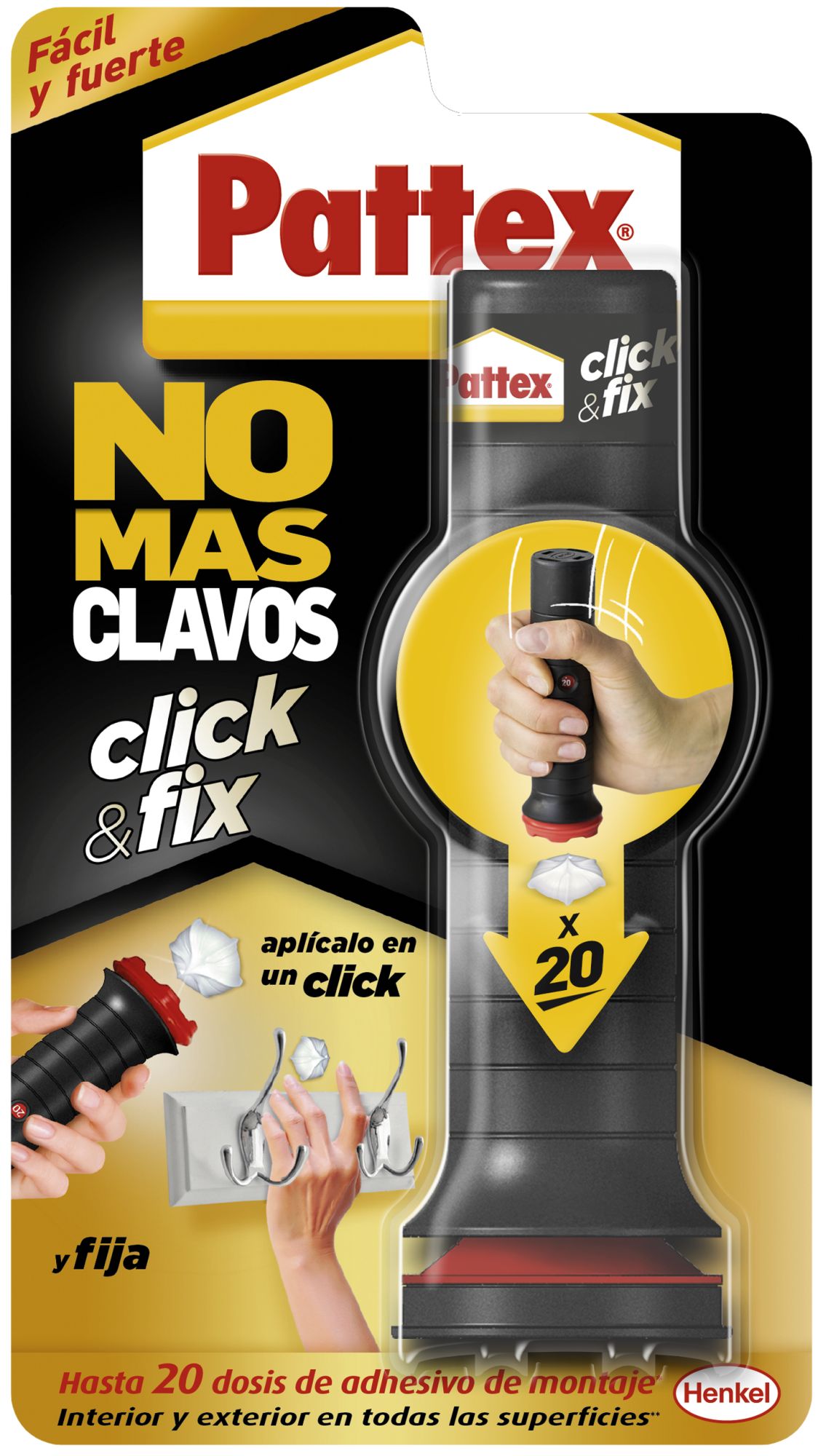 PATTEX Pattex No Más Clavos Click&Fix 30g