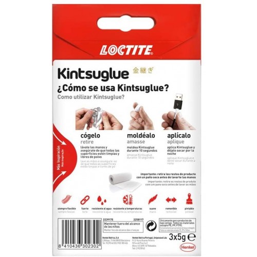 Loctite Kintsuglue Blanco 3x5gr