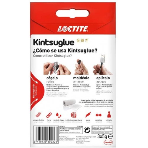 Loctite Kintsuglue Negro 3x5gr