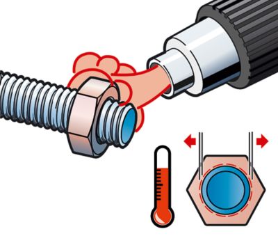 Flacon Loctite de 50 ml de frein filet faible 222 - Quincaillerie Gervais,  réseau MASTERPRO