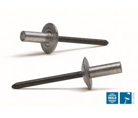 REMACHE ESTANCO BRALO ALUMINIO / ACERO CABEZA ANCHA