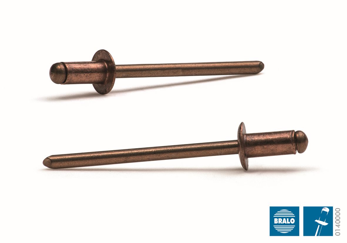 REMACHE ESTÁNDAR BRALO COBRE / BRONCE CABEZA ALOMADA