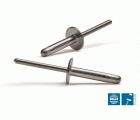 REMACHE TREBOL BRALO ALUMINIO / ALUMINIO CABEZA ANCHA