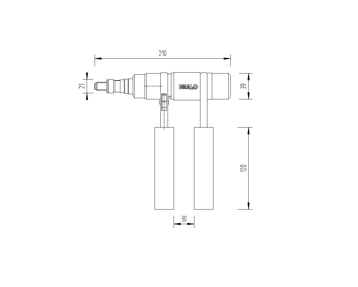 Remachadora Tuercas T-412 Manual 02tr04120 - SALVIA S.L.- Ferretería y  Suministros