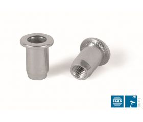 TUERCA REMACHABLE ACERO BRALO LISA CABEZA ANCHA