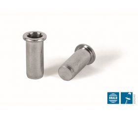 TUERCA REMACHABLE INOX BRALO LISA CABEZA ANCHA FONDO CERRADO