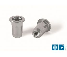 TUERCA REMACHABLE ACERO BRALO SEMIHEXAGONAL CABEZA ANCHA