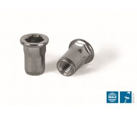 TUERCA REMACHABLE INOX BRALO SEMIHEXAGONAL CABEZA ANCHA