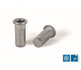 TUERCA REMACHABLE INOX BRALO SEMIHEXAGONAL CABEZA ANCHA FONDO CERRADO