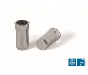 TUERCA REMACHABLE INOX BRALO SEMIHEXAGONAL BAJA FONDO CERRADO