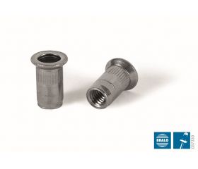 TUERCA REMACHABLE INOX BRALO RANURADA AVELLANADA
