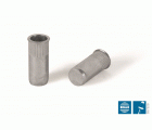 TUERCA REMACHABLE ACERO BRALO RANURADA BAJA FONDO CERRADO