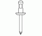 REMACHE MULTI GRIP BRALO ALUMINIO / ACERO CABEZA ALOMADA