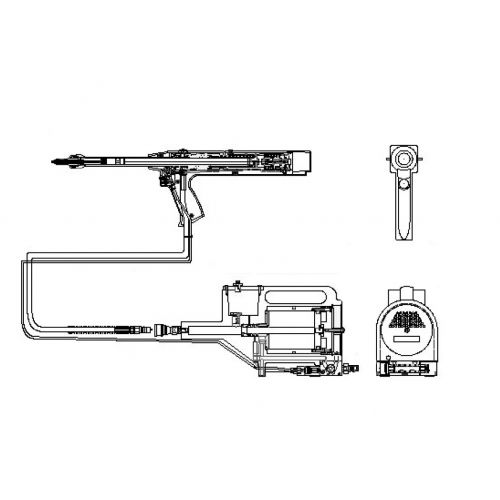 REMACHADORA OLEONEUMÁTICA BRALO PARA REMACHES RÁPIDOS RR-10