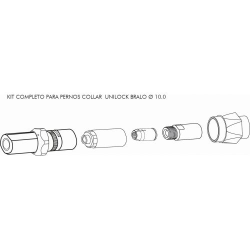 KIT REMACHADO Ø10.0 UNILOCK HT-40