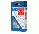 REMACHE ESTÁNDAR BRALO ALUMINIO / ACERO BLANCO CABEZA ALOMADA ECOBLISTER