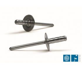 REMACHE HARDVEX BRALO ACERO / ACERO CABEZA ANCHA