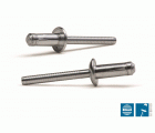 REMACHE HARD LOCK BRALO ALUMINIO / ALUMINIO CABEZA ALOMADA
