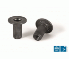 TUERCA REMACHABLE ACERO ZNNIT BRALO RANURADA CABEZA ANCHA