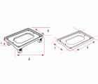 Carros Plataforma Bases Rodantes carga 300 Kg S10102